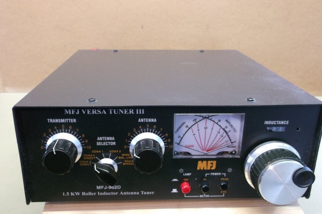 MFJ VERSA TUNER III MFJ-962D, Telecommunicatie, Ophalen of Verzenden, Zo goed als nieuw, Zender