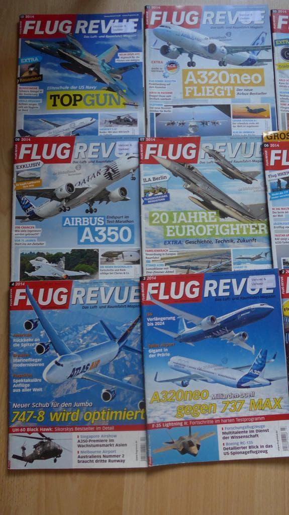 Flug Revue magazine jaargang 2014, Ophalen of Verzenden, Gebruikt, Boek of Tijdschrift