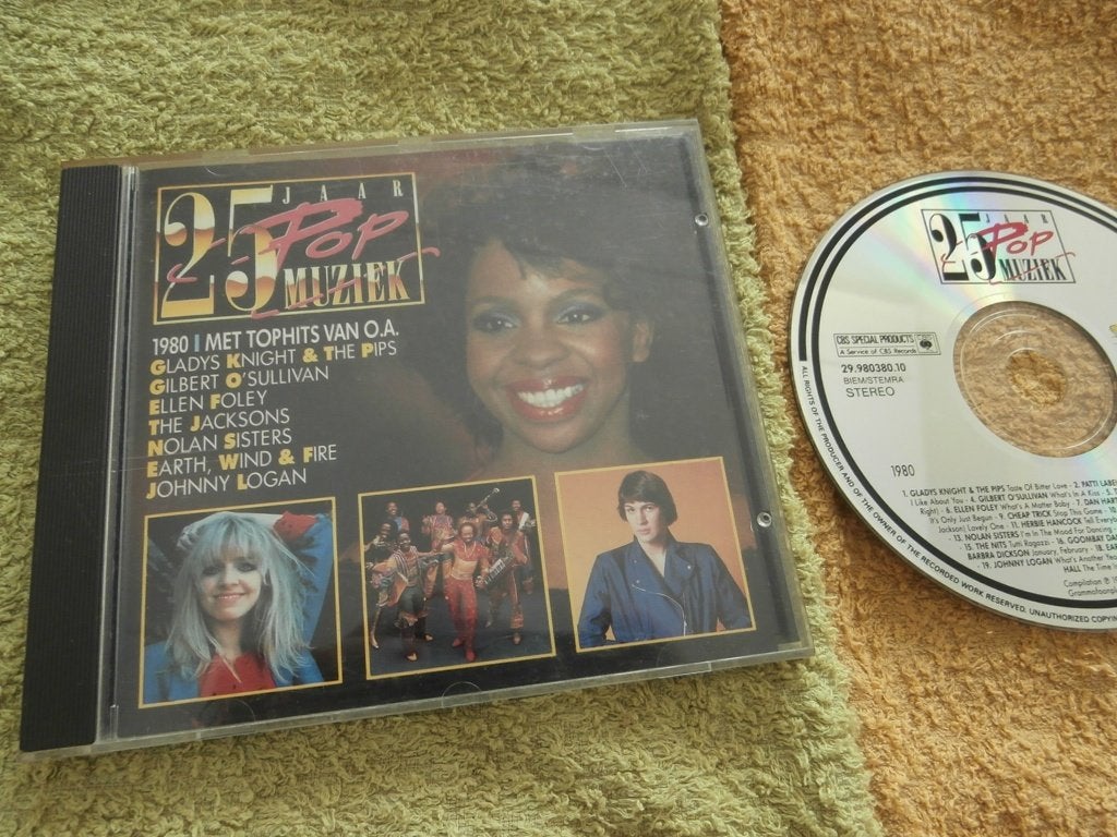 CD - 25 Jaar Popmuziek 1980 - Various Artists., Cd's en Dvd's, Ophalen of Verzenden, Zo goed als nieuw, Pop