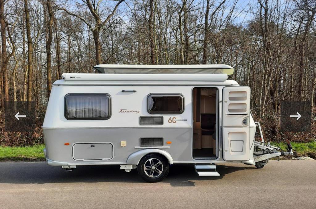 Eriba Touring 542 - edition 60 te koop, Caravans en Kamperen, Standaardzit, Particulier, Stabilisator, Eriba