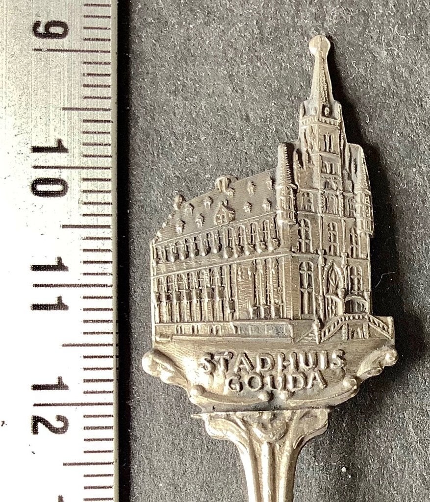 lepel, Stadhuis, Gouda, type 1 (L13, Ophalen of Verzenden, Gebruikt