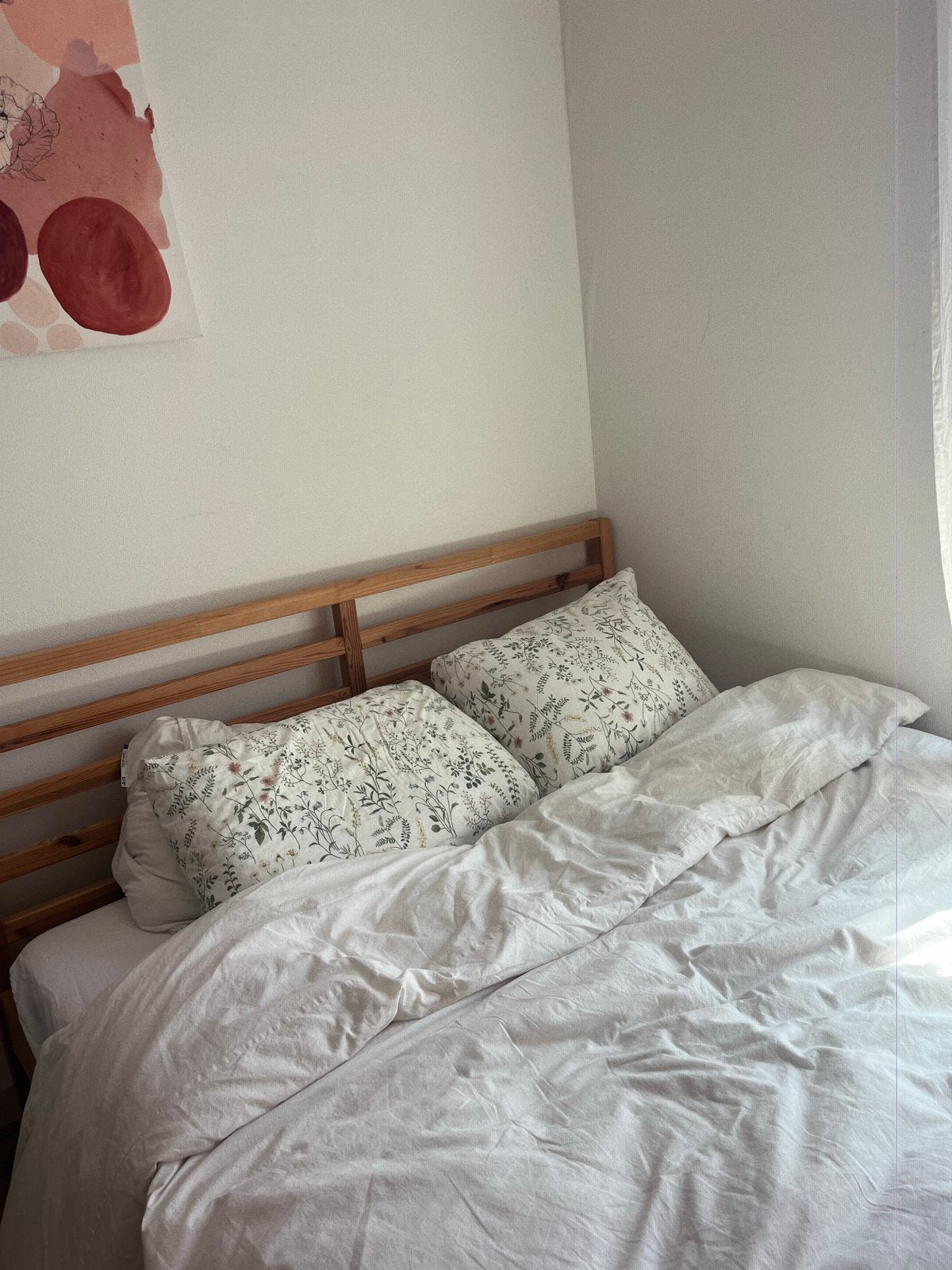 IKEA TARVA Bedframe grenen 160x200 cm, Huis en Inrichting, Overige kleuren, Tweepersoons, Ophalen of Verzenden, Zo goed als nieuw