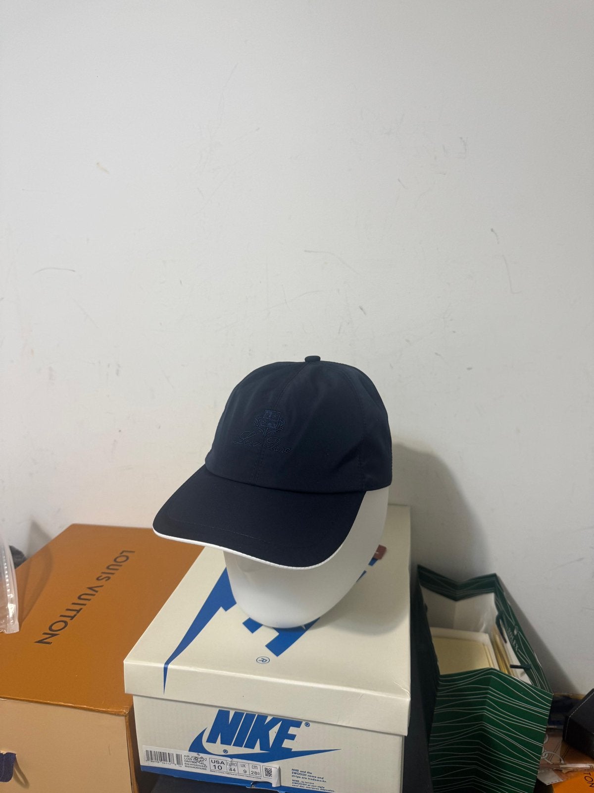 Loro Piana Storm System Cap donker blauw, Kleding | Heren, Hoeden en Petten, Ophalen of Verzenden, Nieuw