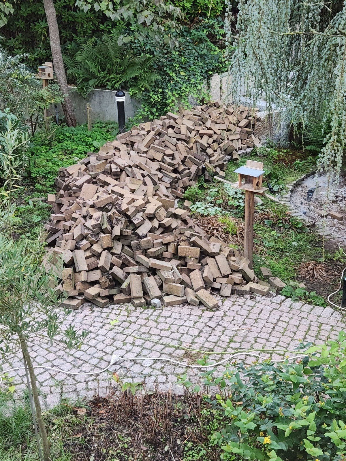 Gratis bakstenen, Ophalen, Gebruikt, Bakstenen