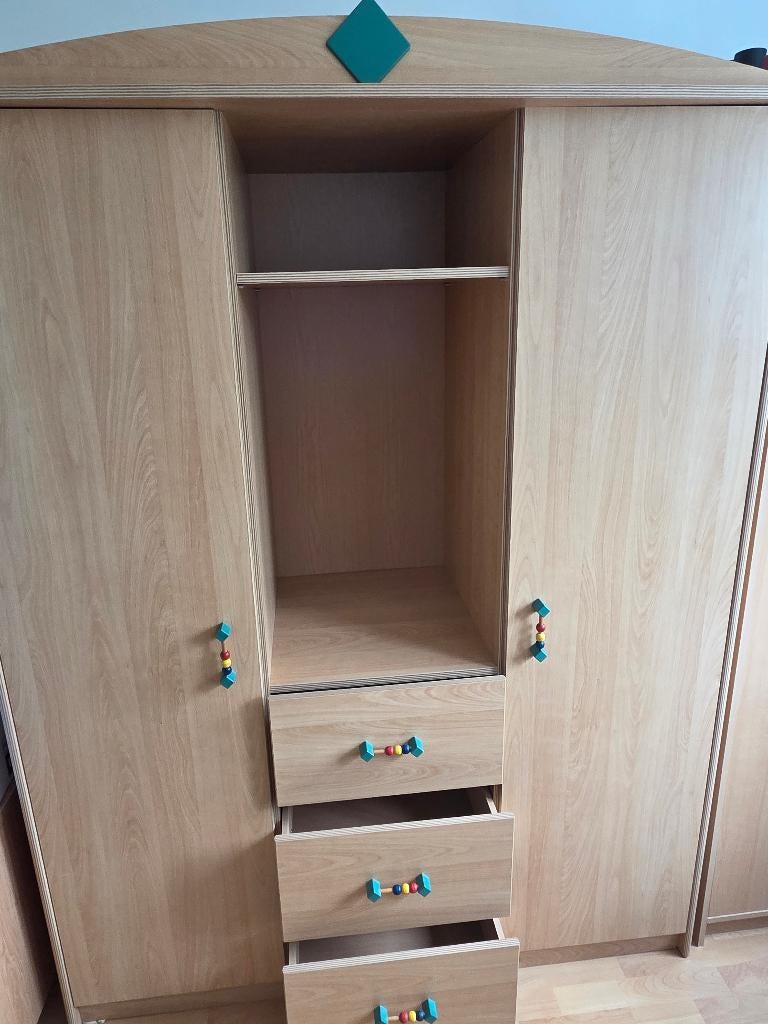 Complete kinderslaapkamer (beuken), Ophalen, Zo goed als nieuw, Jongetje of Meisje