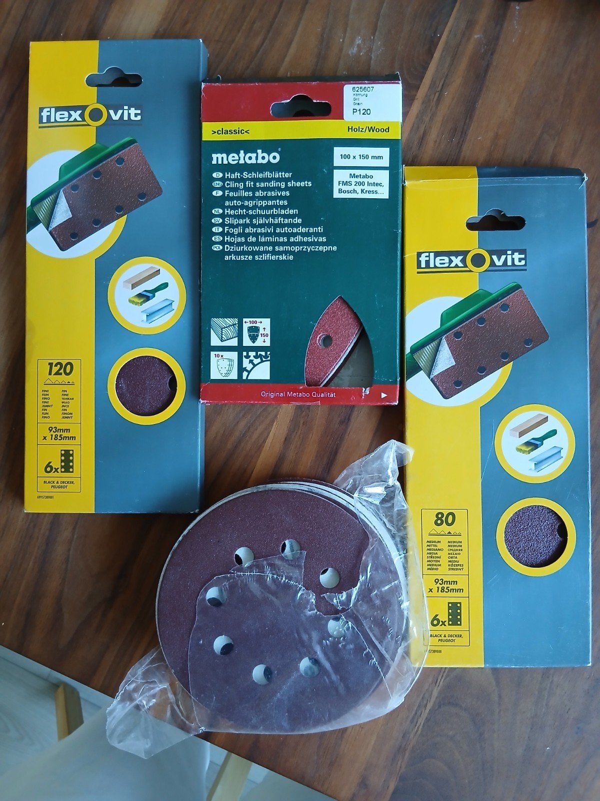 Schuurpapier Black & Decker, Metabo en De Rond, Ophalen of Verzenden, Nieuw, Overige typen