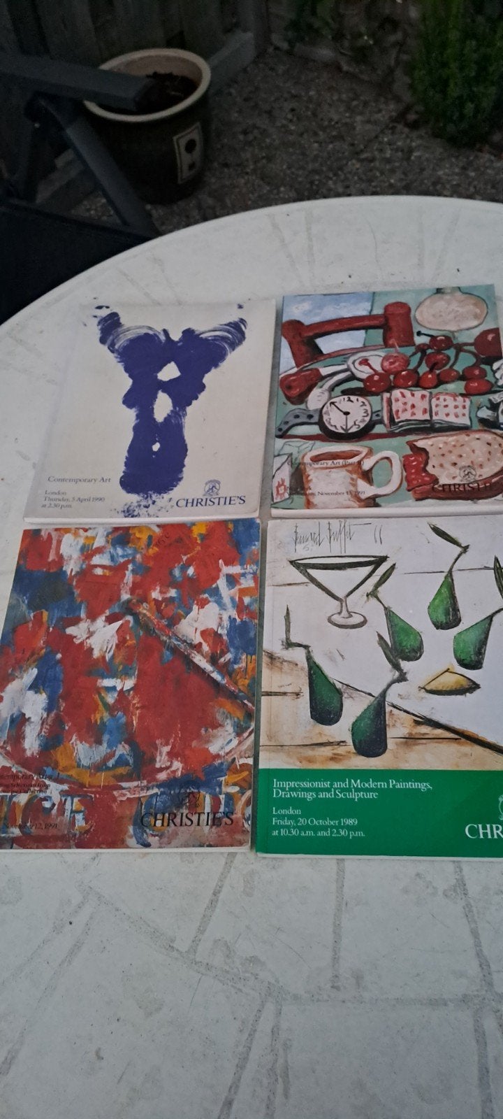 4x Christies. Vintage Veiling catalogus jaren' 90, Ophalen of Verzenden, Gelezen