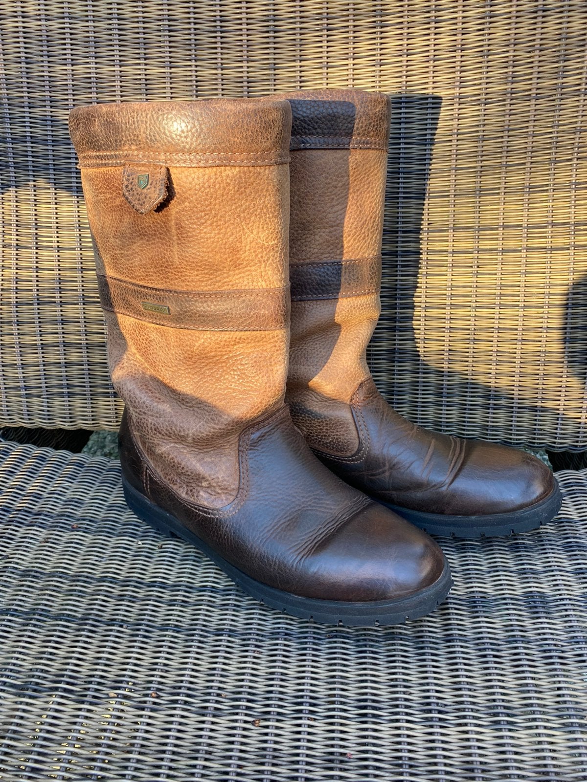 Dubarry laarzen (41) met nieuwe zool, Kleding | Dames, Hoge laarzen, Bruin, Ophalen of Verzenden, Gedragen