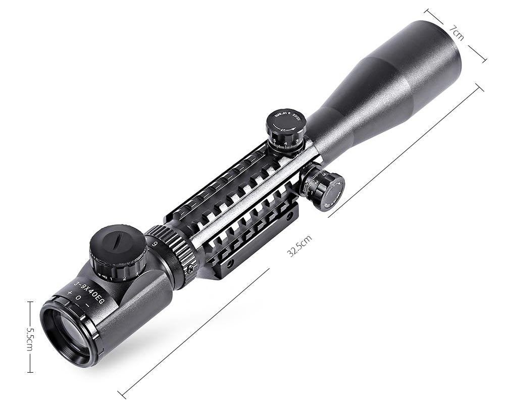 Luxe richtkijker 3-9x40 mont.mat. extra weavers NU EUR 58!!!, Verzenden, Nieuw