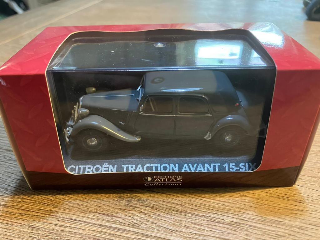 1:43 Atlas collections Citroën (leger kleur), Verzenden, Nieuw, Auto, Overige merken