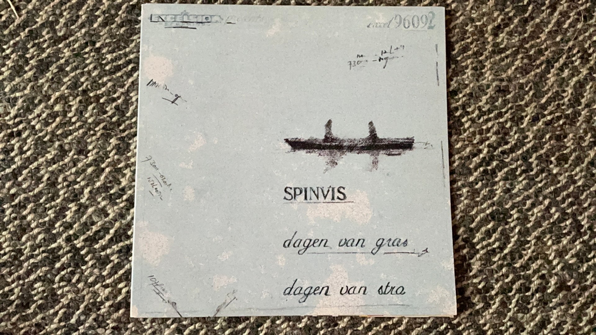 Spinvis - Dagen Van Gras, Dagen Van Stro (+ handtekening), Ophalen of Verzenden, Zo goed als nieuw, 12 inch, Poprock