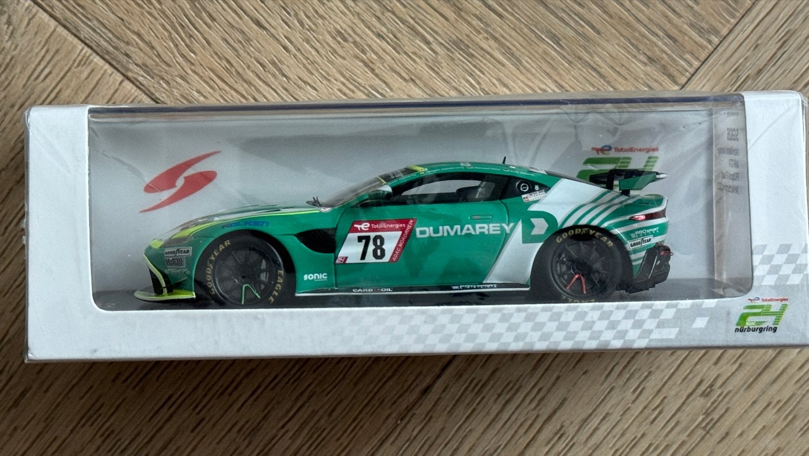 Aston Martin Vantage AMR GT4 24H Nürburgring 2023 - 1/43, Ophalen of Verzenden, Nieuw, Auto, Overige merken