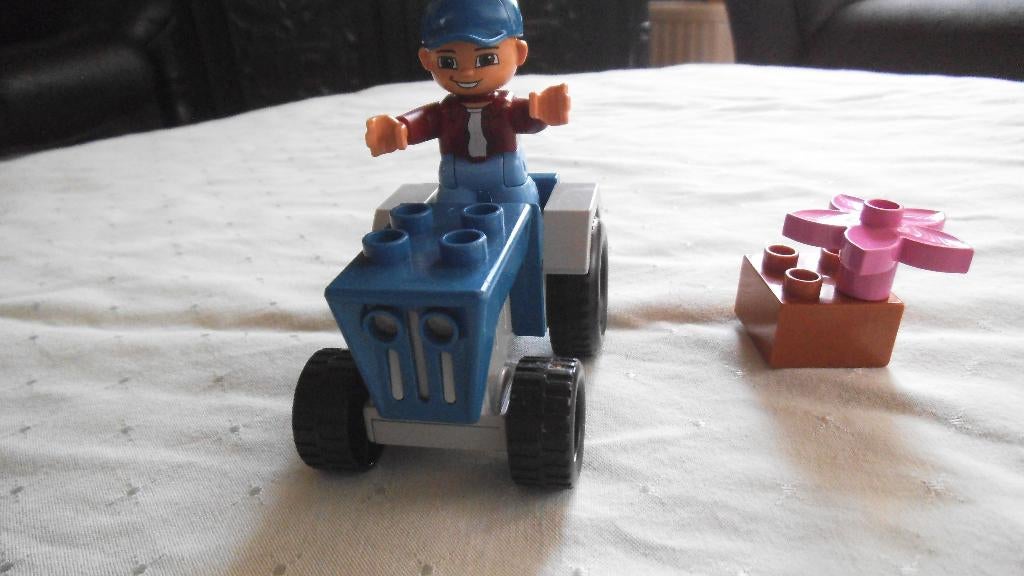lego duplo vintage trekker, Kinderen en Baby's, Gebruikt, Ophalen of Verzenden, Compleet, Duplo