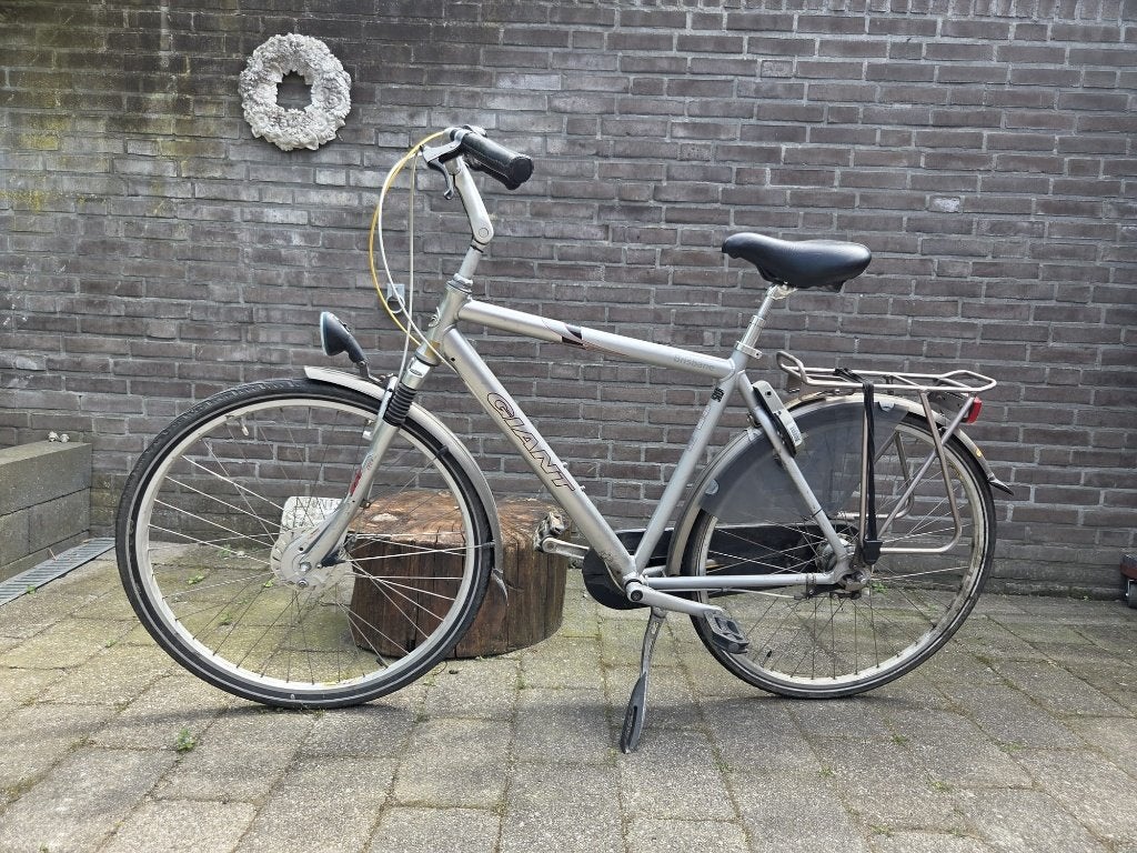 Herenfiets Giant maat L, nette fiets, opknapper, Ophalen, Gebruikt, Giant, Versnellingen