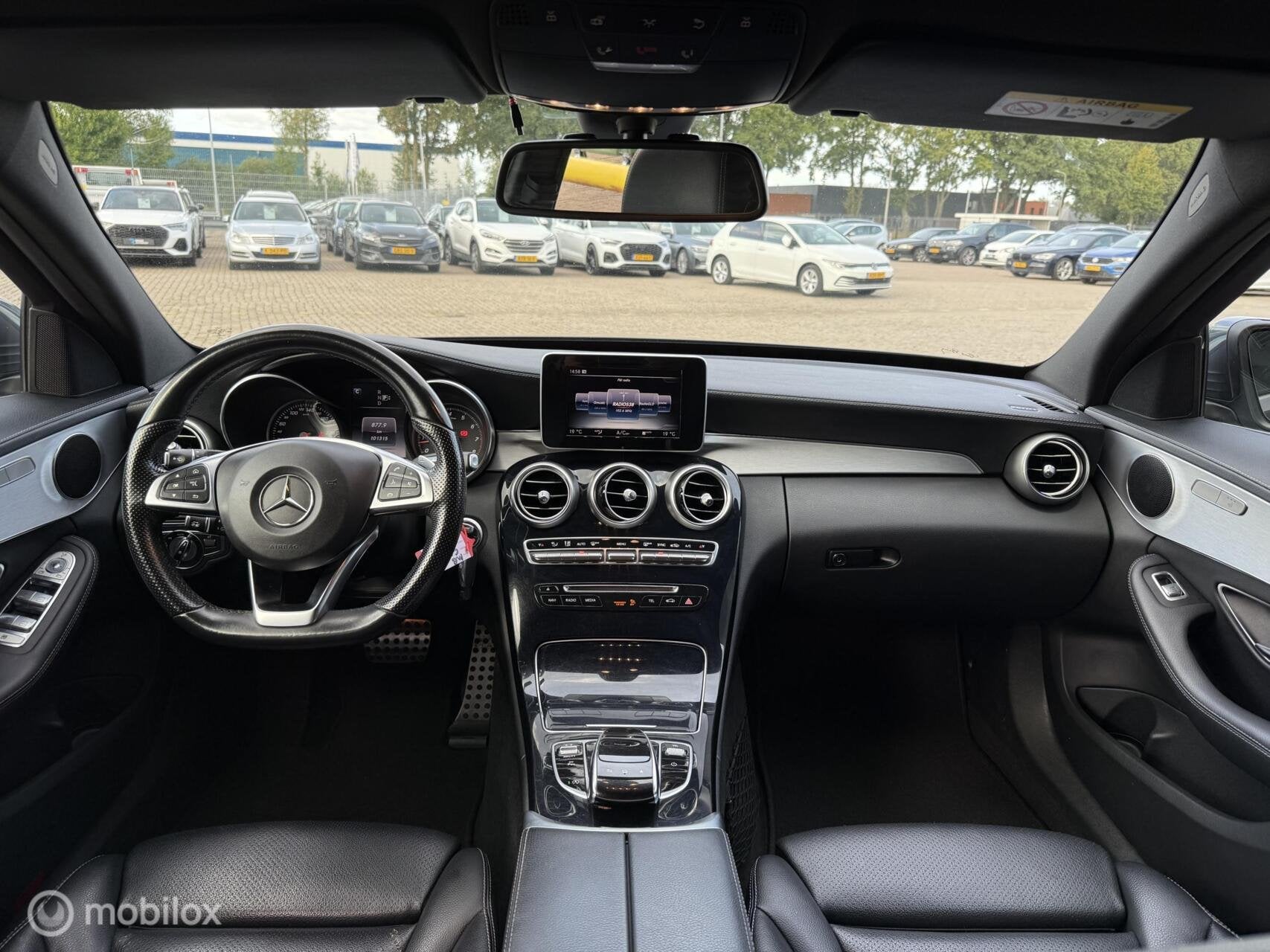 Mercedes C-klasse Estate 180 AMG-Pakket LEES TEKST, Auto's, Automaat, Achterwielaandrijving, 750 kg, 1400 kg