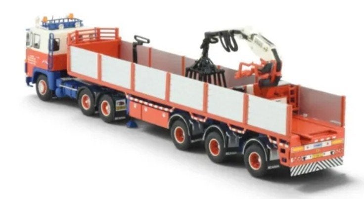 TEKNO SCANIA 141 V8 + STENENTRAILER - JAN SERNÉ, ., Nieuw, Tekno, Bus of Vrachtwagen