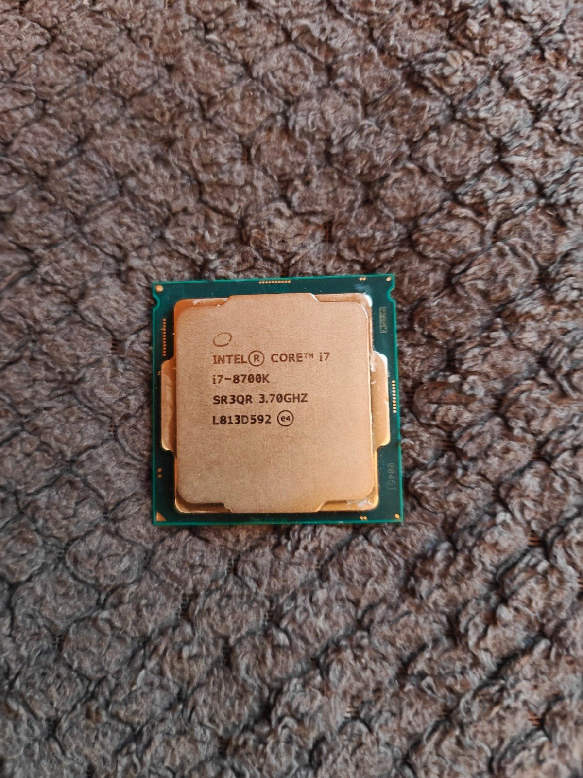 Intel Core i7-8700K Processor, Computers en Software, Processors, LGA 1151, Gebruikt, Overige, Ophalen of Verzenden