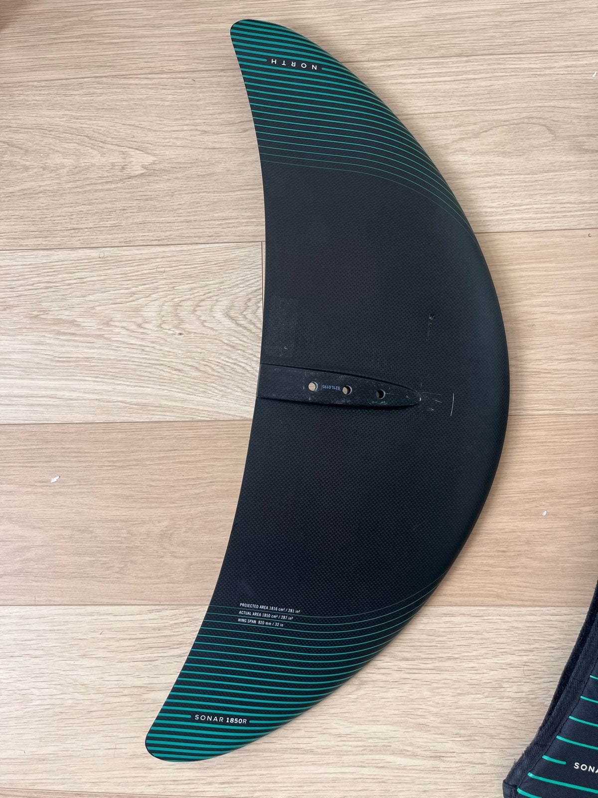 North Sonar 1850R en S01 Hydrofoil Vleugels, Ophalen, Gebruikt, Overige typen, Met draagtas