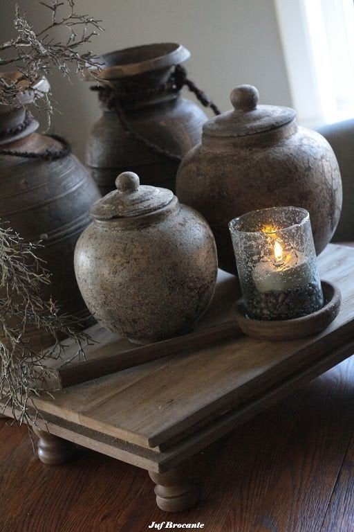 Bajot / etagère rechthoek, verhoging, tafeltje, sober&stoer, Www.jufbrocante.nl, Www.jufbrocante.nl, Nieuw, Ophalen of Verzenden