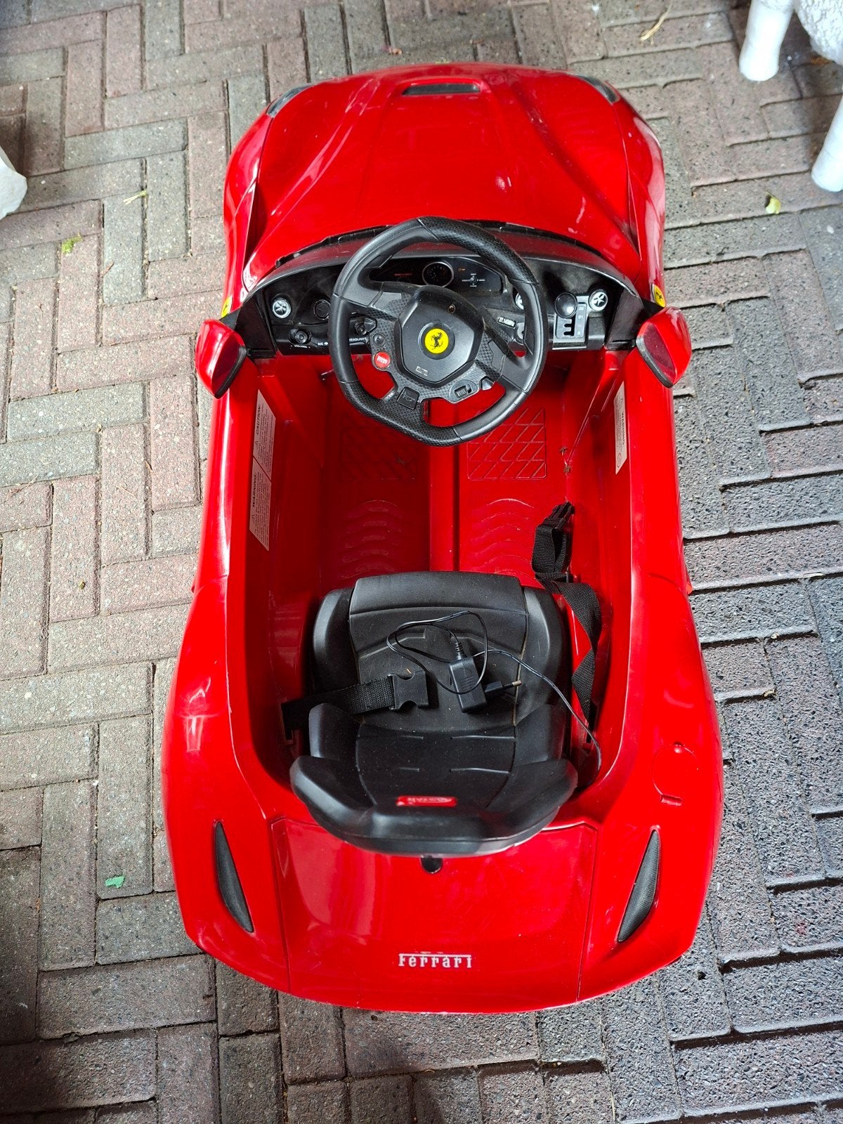 Ferrari kinderauto elektrisch - Rastar, Ophalen of Verzenden, Gebruikt