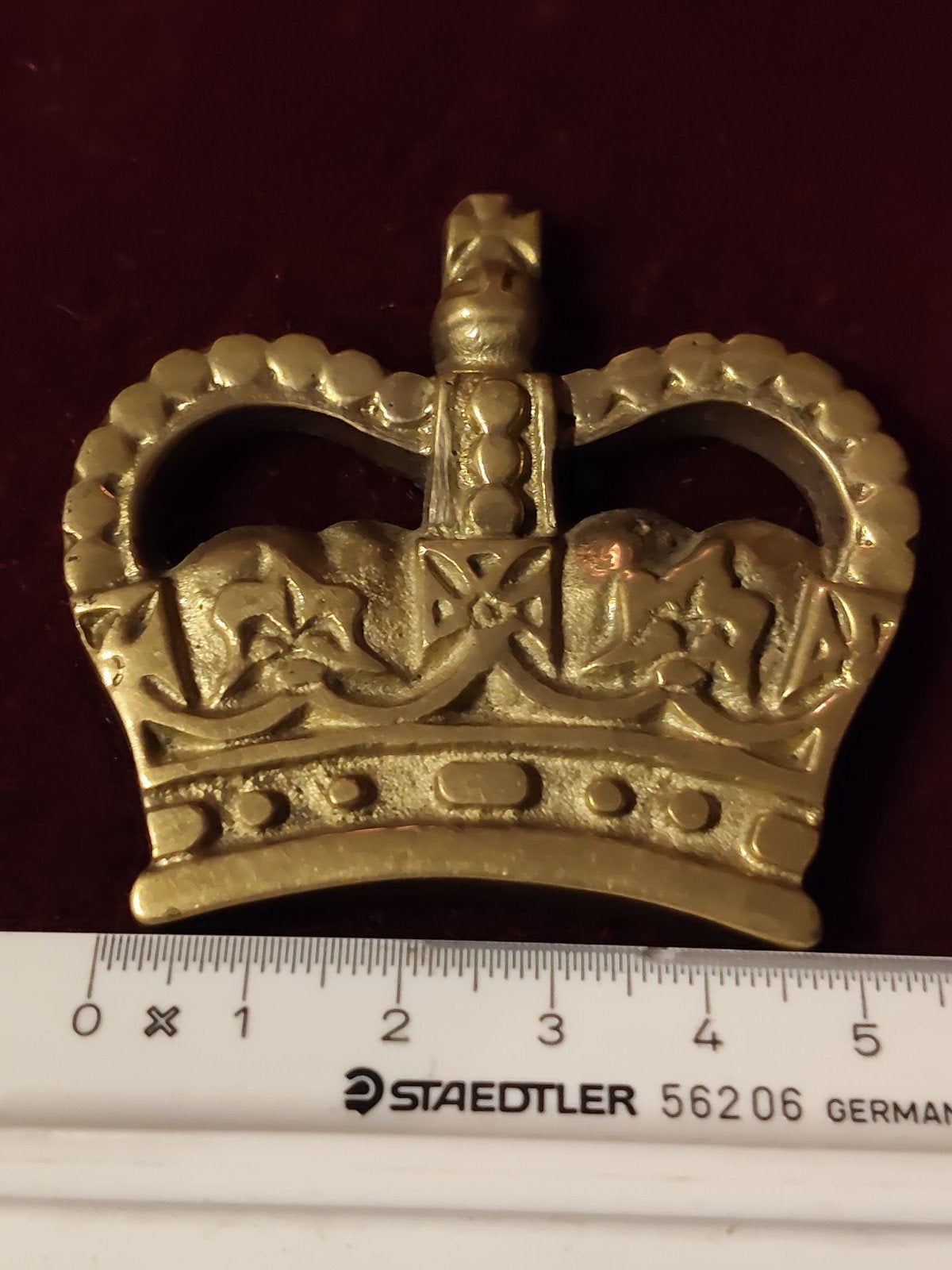 W.O.1  Verdun/Somme Engelse Sergeant-Major Officer embleem, Ophalen of Verzenden, Overige soorten, Overige gebieden, Embleem of Badge