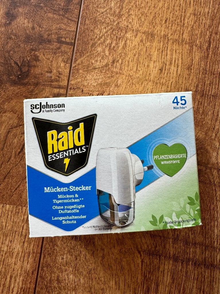 Raid Essentials muggenstekker tegen muggen – met vloeistof, Ophalen, Ongediertebestrijding