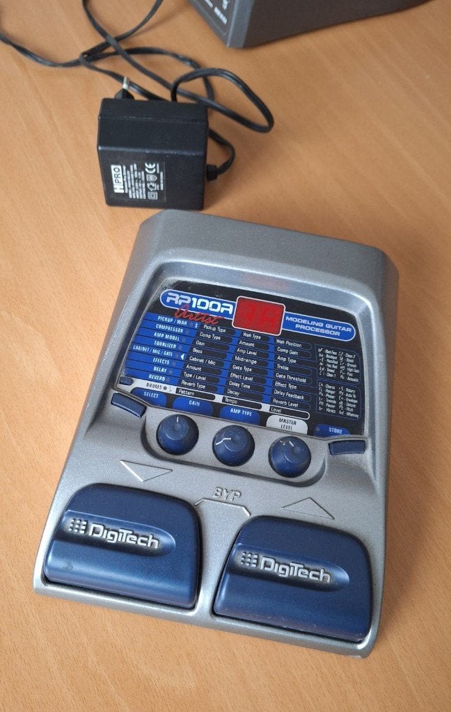 Gitaar effectprocessor DigiTech RP100, Muziek en Instrumenten, Effecten, Ophalen of Verzenden, Gebruikt, Multi-effect