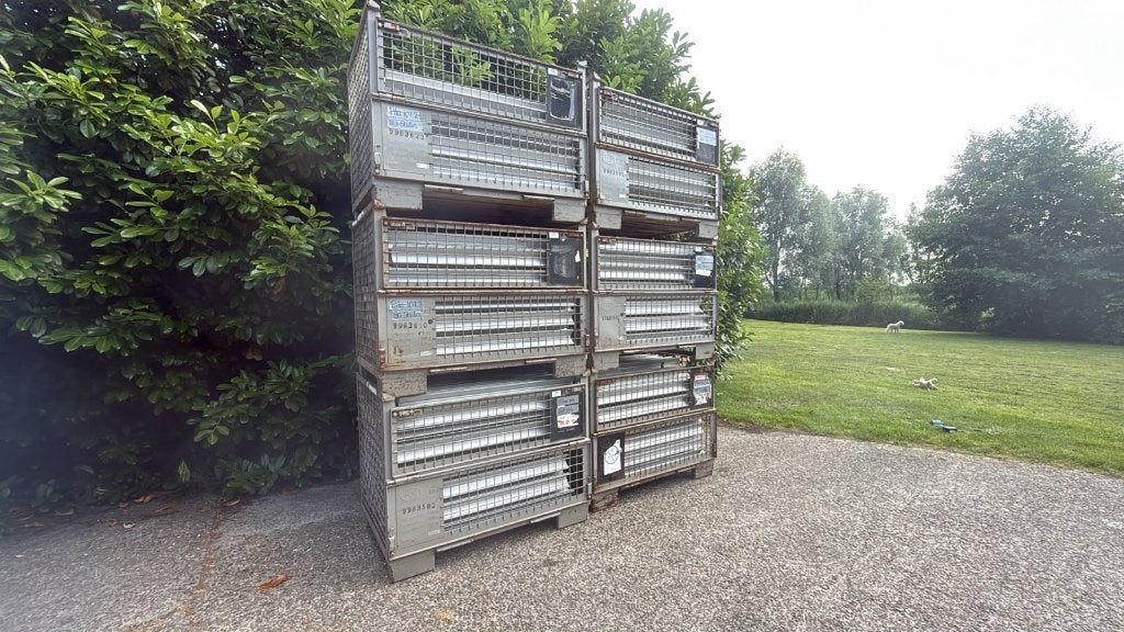 standbouwsysteem burkhardt leitner pila constructiv, Ophalen, Zo goed als nieuw, Overige typen
