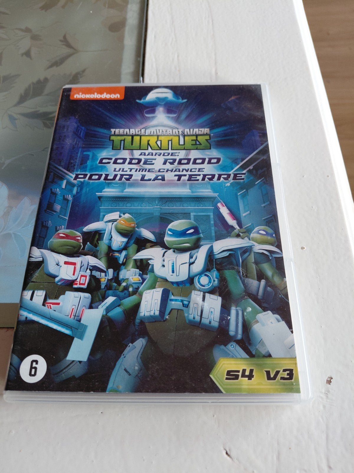 Teenage Mutant Ninja Turtles - Code Rood S4 V3 dvd., Gebruikt, Animatie, Ophalen of Verzenden, Alle leeftijden