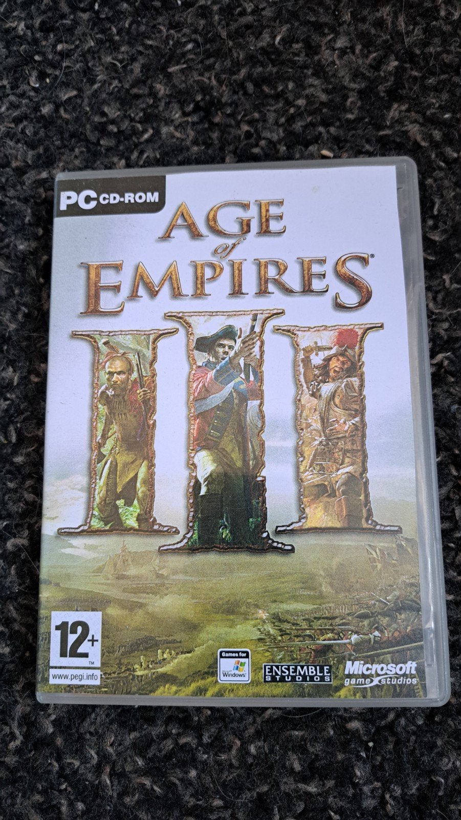 Age of Empires III PC CD-ROM - Strategie Game, Online, Gebruikt, 1 speler, Ophalen of Verzenden