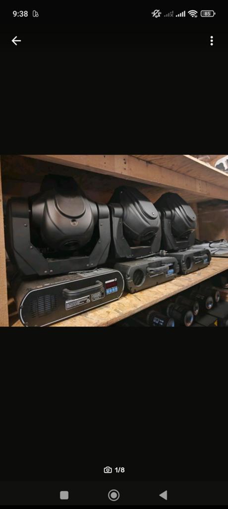 Moving Heads, Rookmachines en meer  Halloween, Ophalen