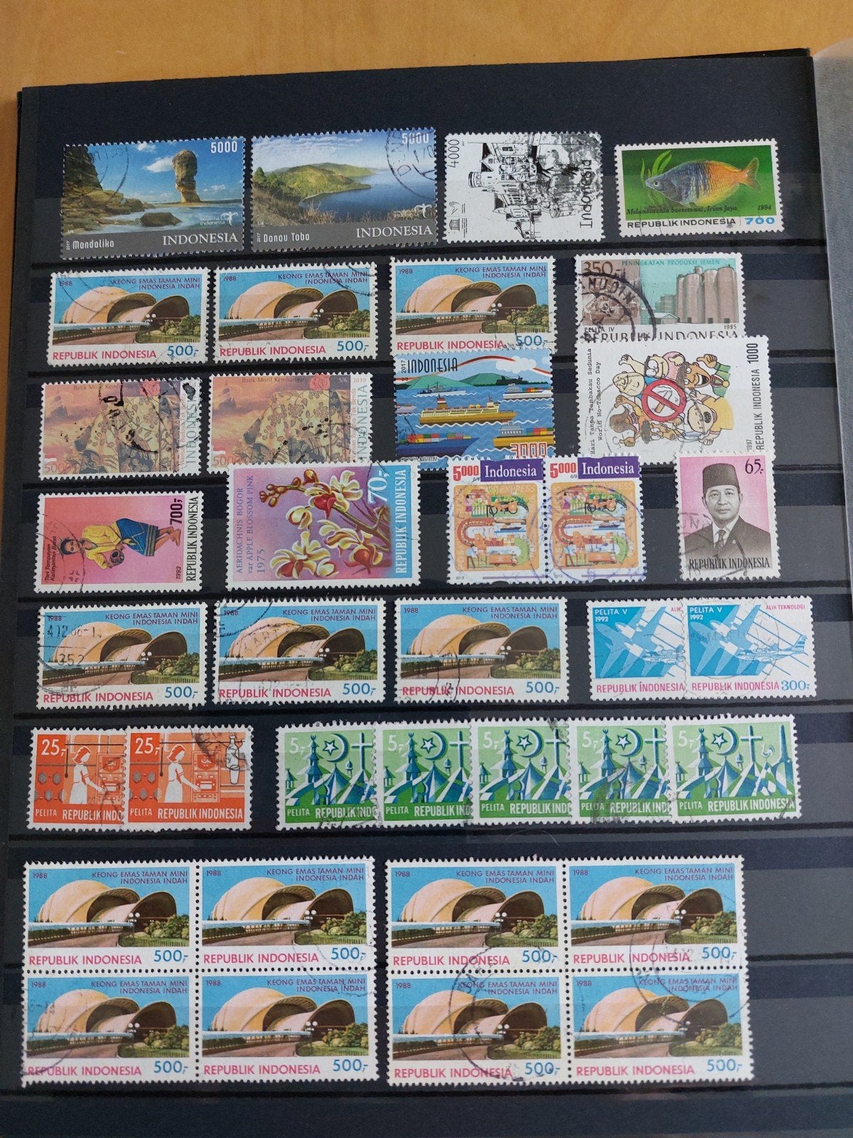 Indonesie Blz. Gestempeld, Postzegels en Munten, Ophalen of Verzenden, Buitenland