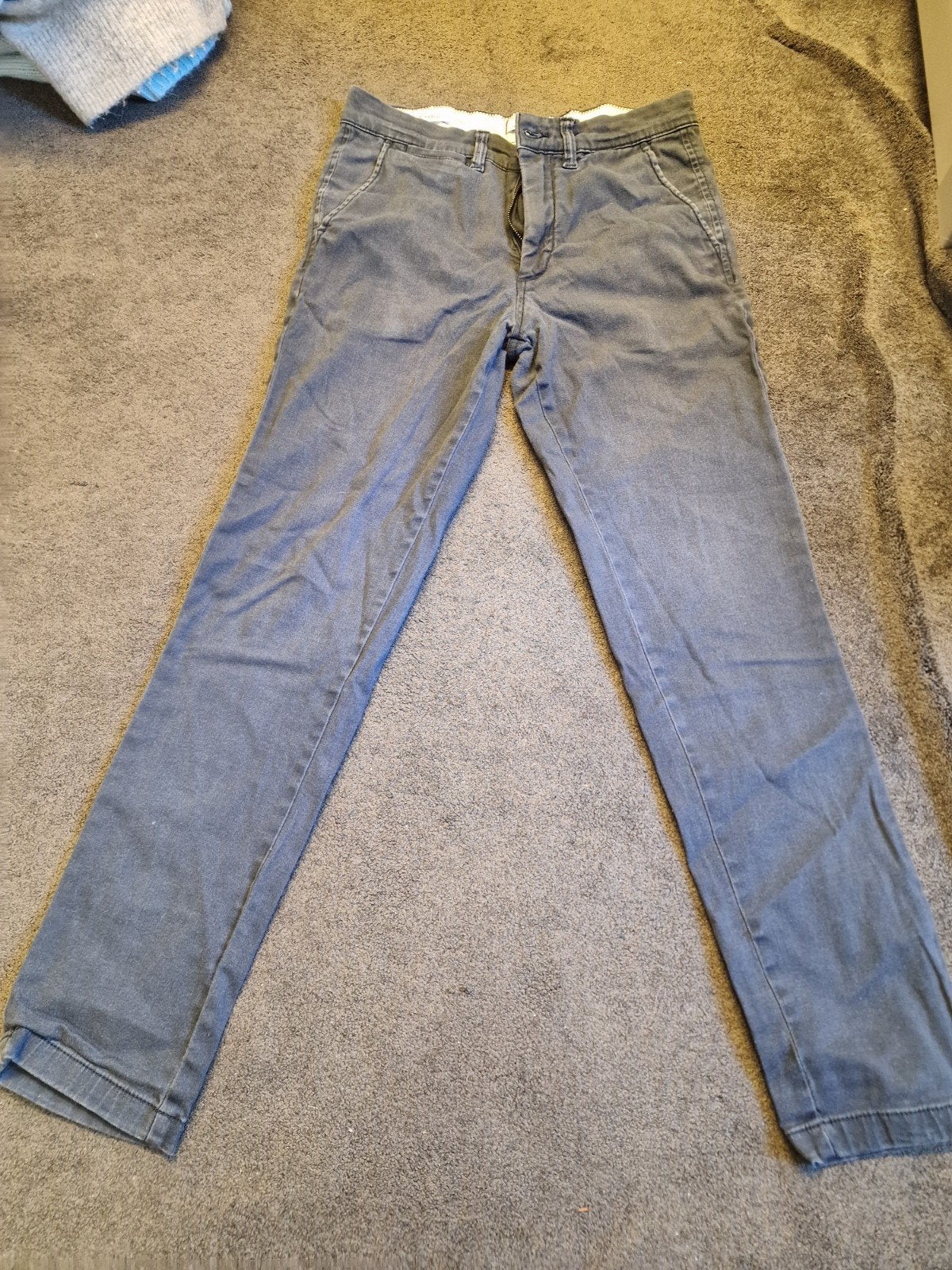 Stijlvolle grijze broek, maat M, Kleding | Heren, Broeken en Pantalons, Onbekend, Maat 48/50 (M), Ophalen of Verzenden, Grijs