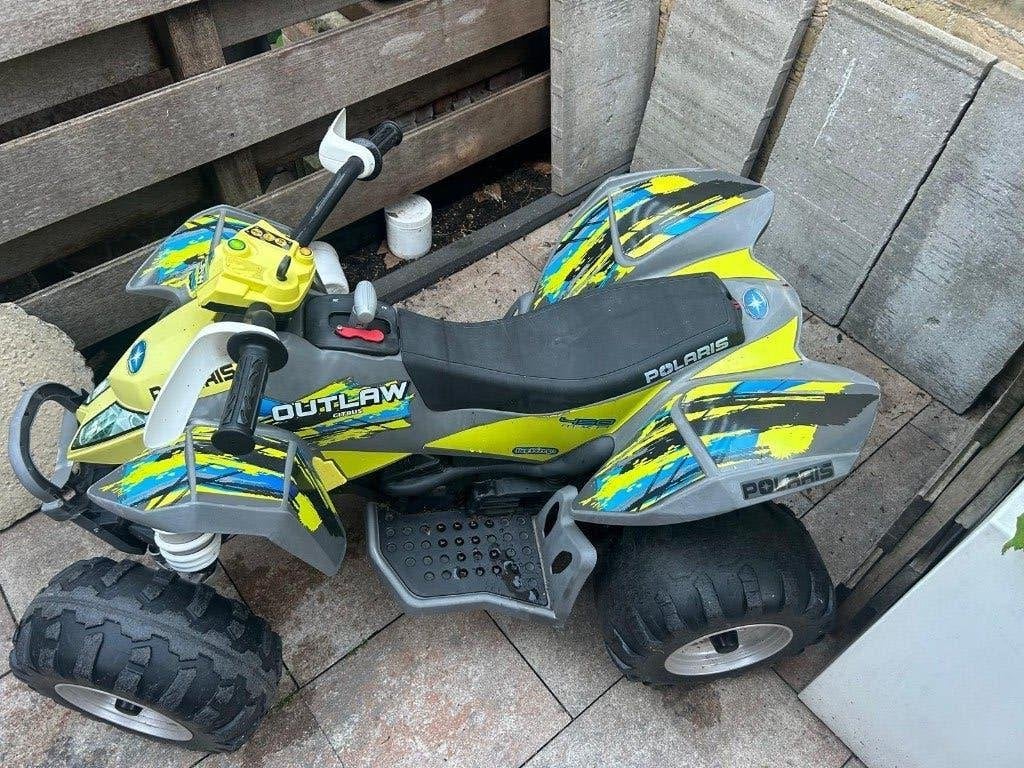 Kinder quad, Ophalen, Gebruikt