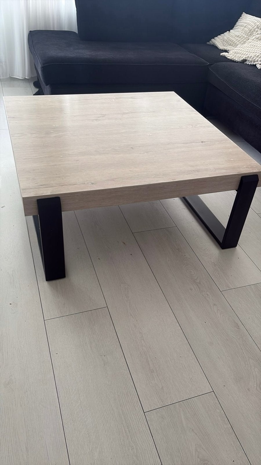 Salontafel, Ophalen, Vierkant, 50 tot 100 cm, Zo goed als nieuw