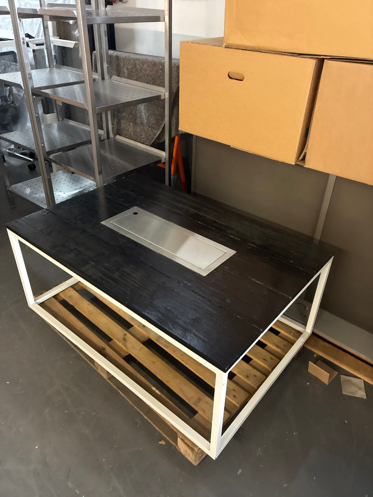 Cosi Vuurtafel met gasfles en hoes, Ophalen, Gebruikt, Vuurkorf