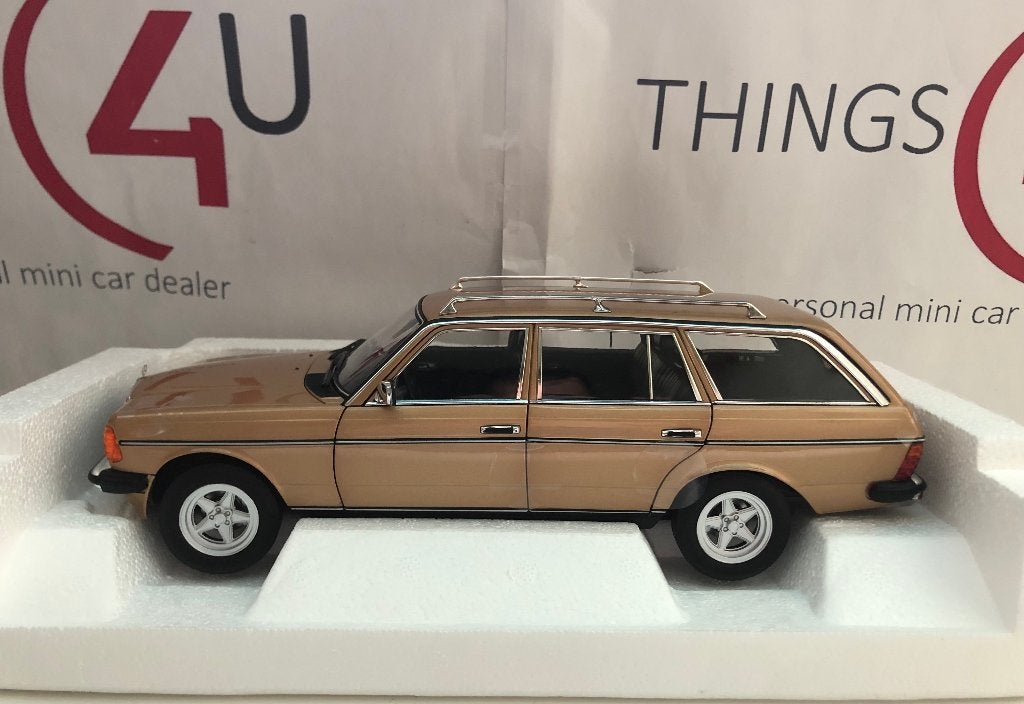 Norev 1:18 Mercedes Benz S123 T-Model met AMG velgen, Hobby en Vrije tijd, Modelauto's | 1:18, Ophalen of Verzenden, Nieuw, Auto