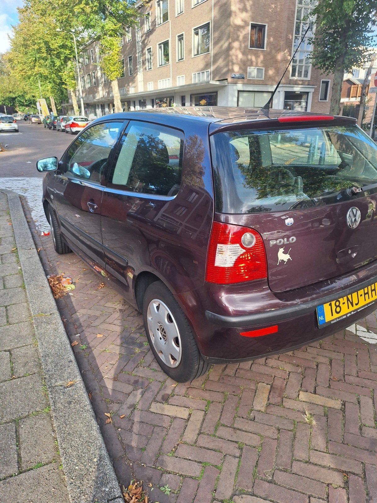 Volkswagen Polo 1.4 55KW 2003 Rood, Voorwielaandrijving, 4 cilinders, Origineel Nederlands, Handgeschakeld