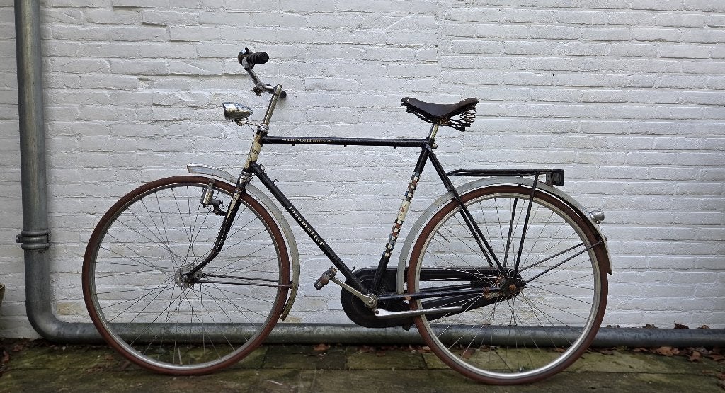 Locomotief stadsfiets, Fietsen en Brommers, Ophalen, Gebruikt, Terugtraprem, Overige merken