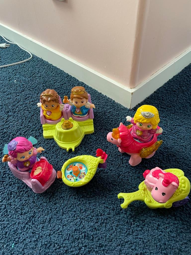 Fisher-Price Little People prinsessen en accessoires, Ophalen of Verzenden, Gebruikt, Overige typen