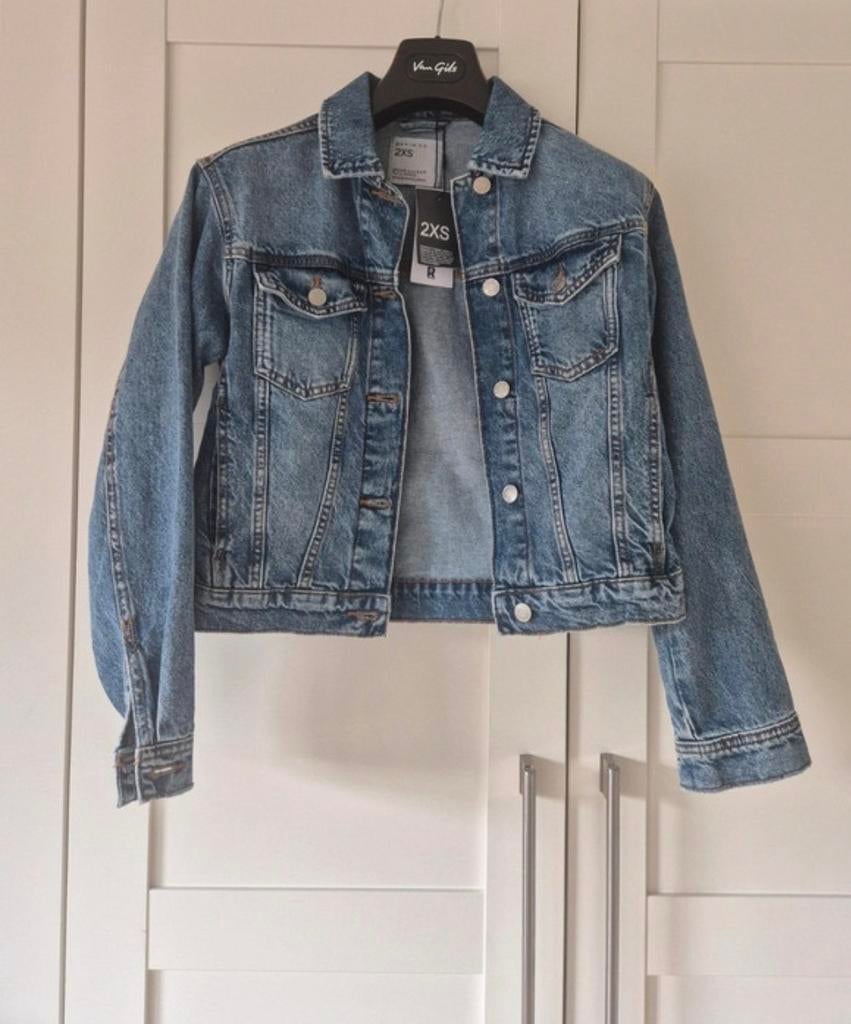 Spijkerjasje nieuw, Ophalen of Verzenden, Nieuw, Maat 34 (XS) of kleiner, Blauw