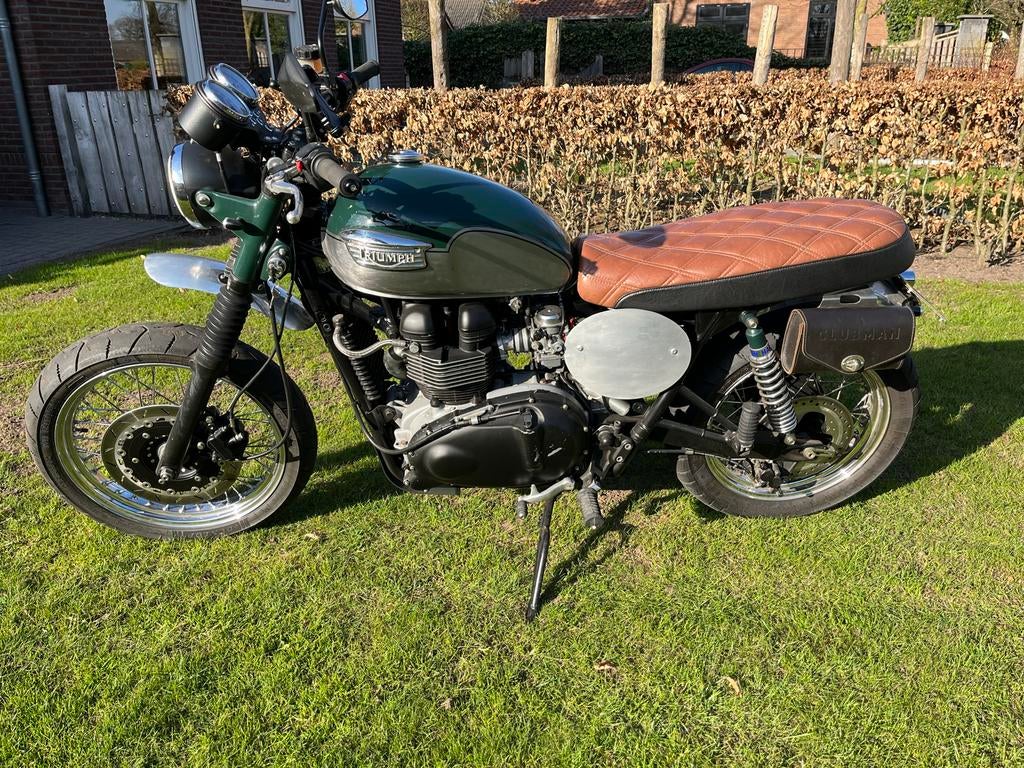 Triumph Scrambler 900 - Klassieke stijl, 2 cilinders, Motorrijbewijs A, Particulier, Meer dan 35 kW