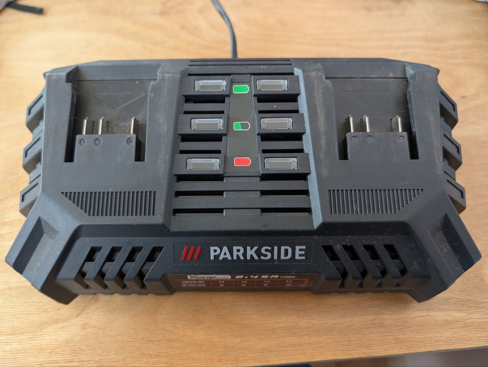 Parkside X20V Team Dubbele Snellader PDSLG 20 B1, Ophalen of Verzenden