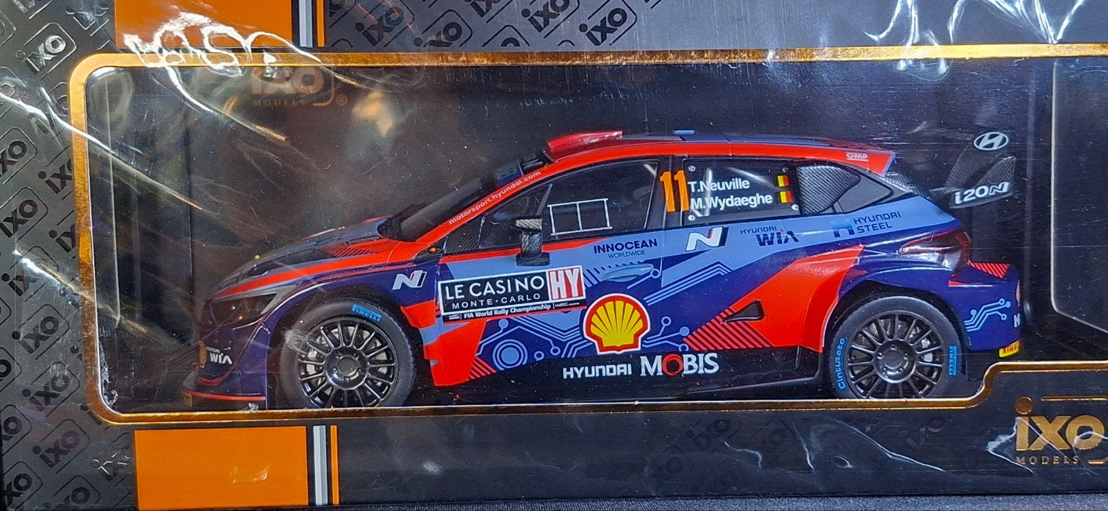 Hyundai i20 N T.Neuville Rally1 Monte-Carlo 2022 #11 BIEDEN, Ophalen of Verzenden, Nieuw, Overige merken