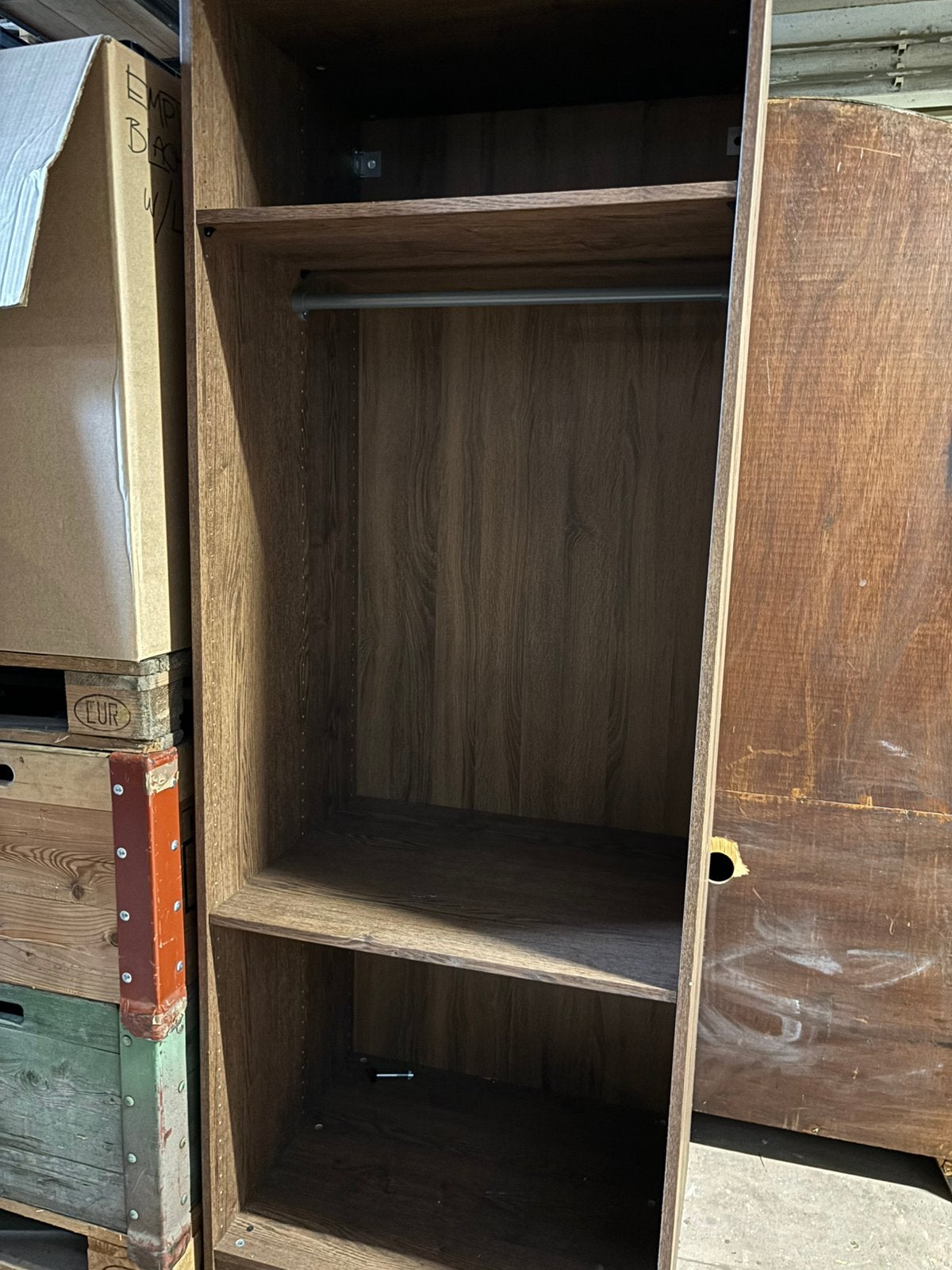 Ikea kledingkast - 60x75x200H, 1025xe, Zo goed als nieuw, Re, 150 tot 200 cm