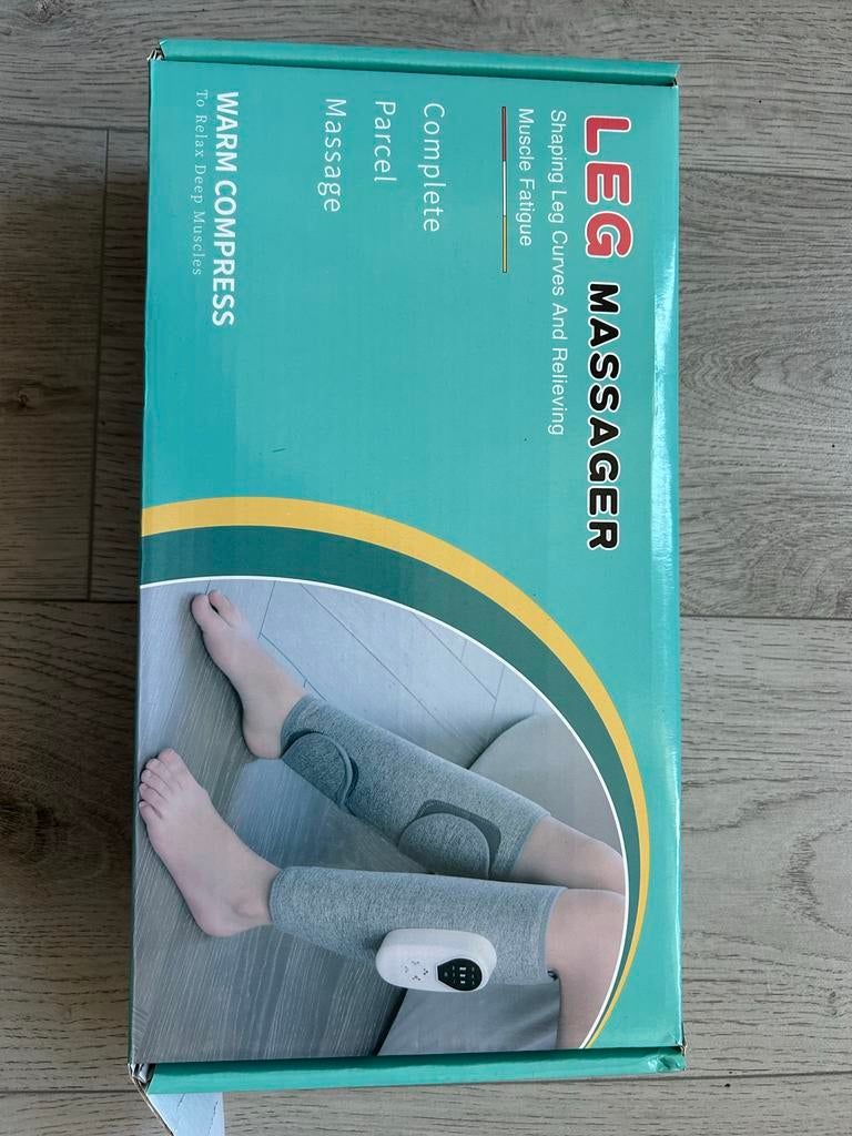 Leg Massager met Warmtefunctie - Ontspanning voor Spieren, Ophalen, Nieuw, Apparaat