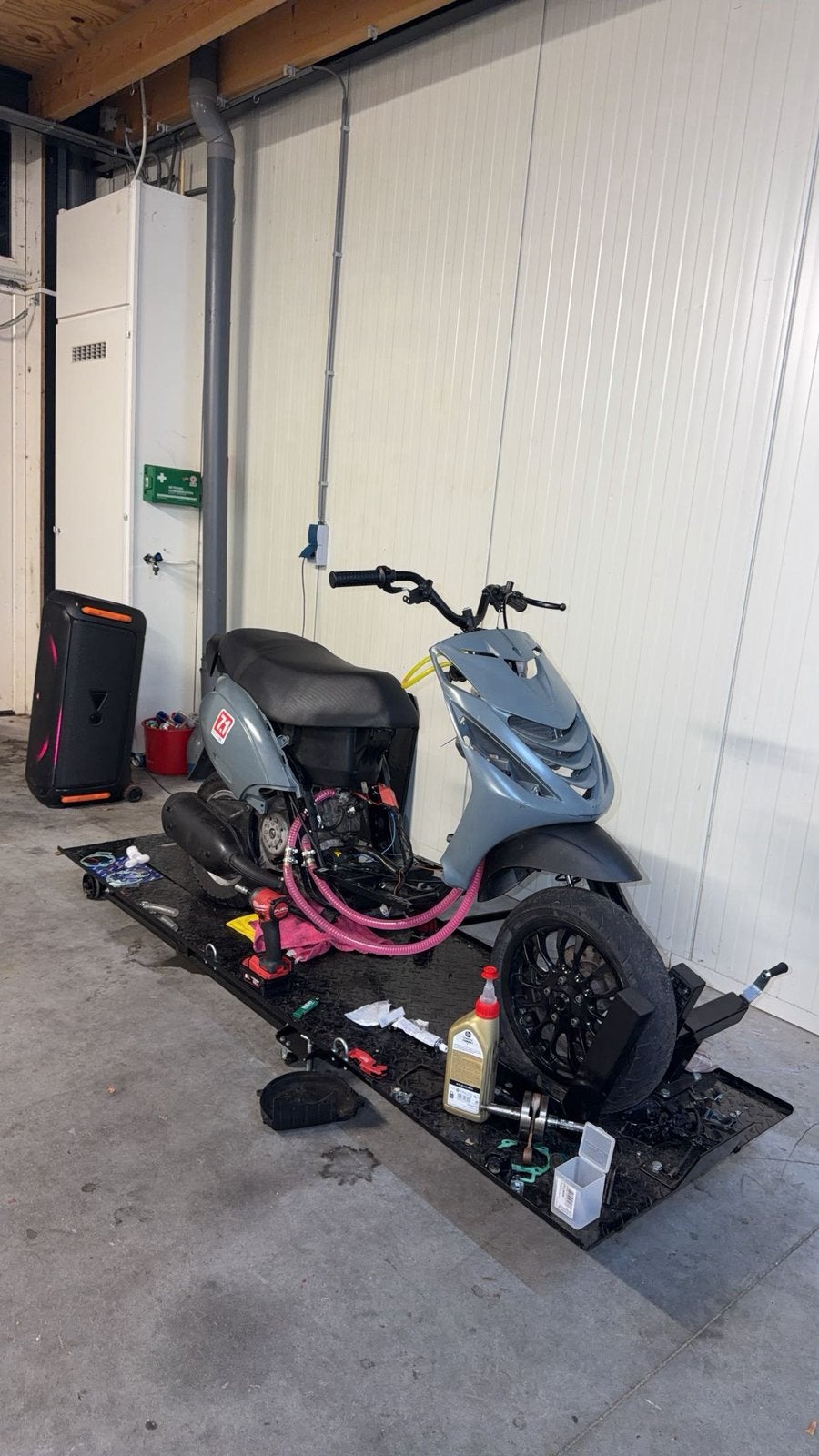 Piaggio zip 172 lc op snor, Ophalen, Zo goed als nieuw, Tweetakt, Zip