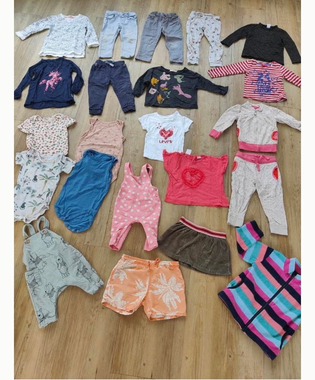 22-delig kledingpakket meisje maat 86/92 H&M HEMA, Kinderen en Baby's, Babykleding | Maat 86, Ophalen of Verzenden, Meisje