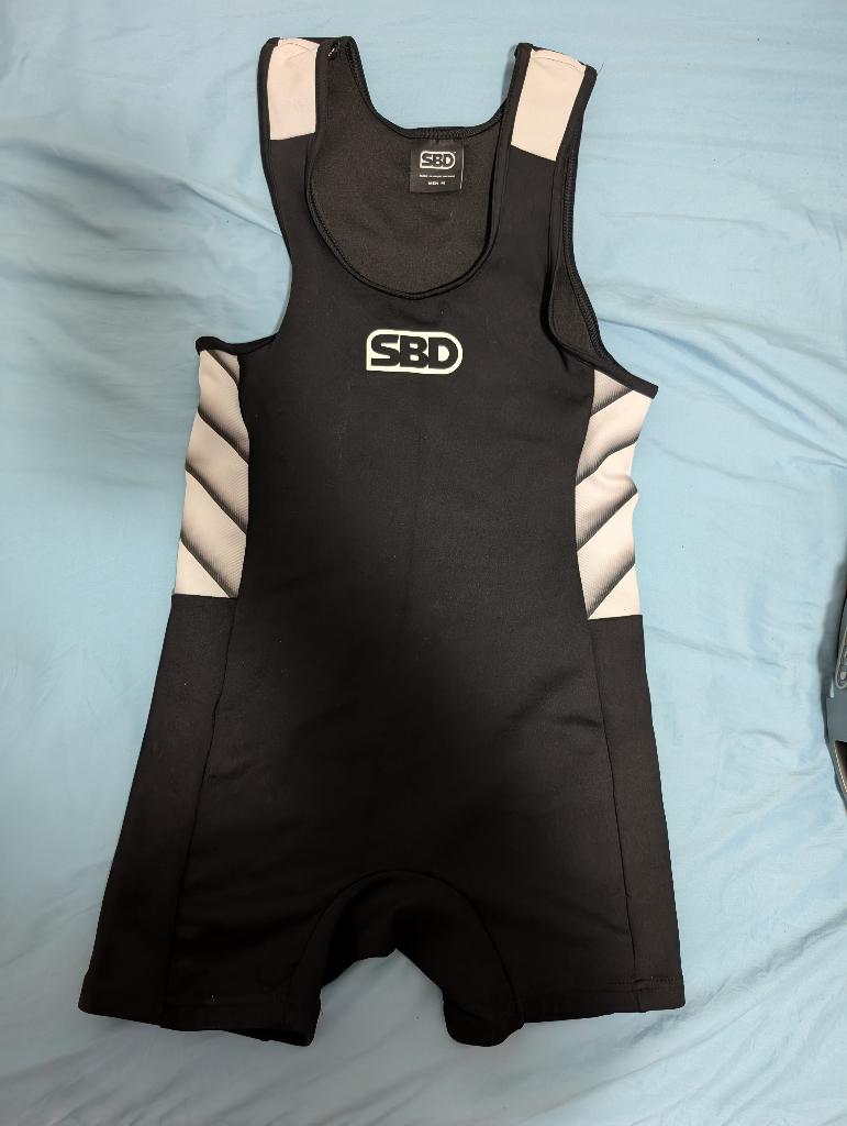SBD POWERLIFTING SINGLET M maat, Ophalen of Verzenden, Zo goed als nieuw, Overige typen