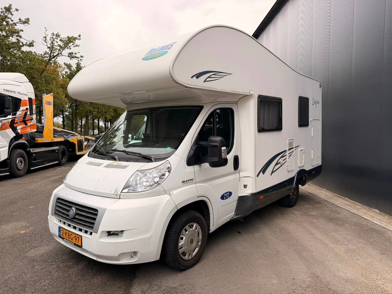 Fiat Ducato MC Louis Alkoof 5 person (bj 2007), Alkoof, Buitenlamp, Bedrijf, Fiat